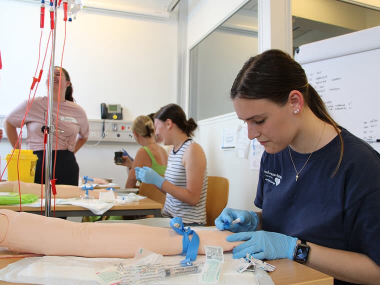 Modern medical facility