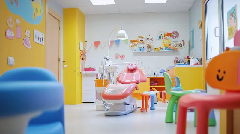 Pediatric examination room